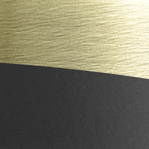 Salina 1 Light 5.75 inch Black Antique Brass Mini Pendant Ceiling Light in Clear Glass